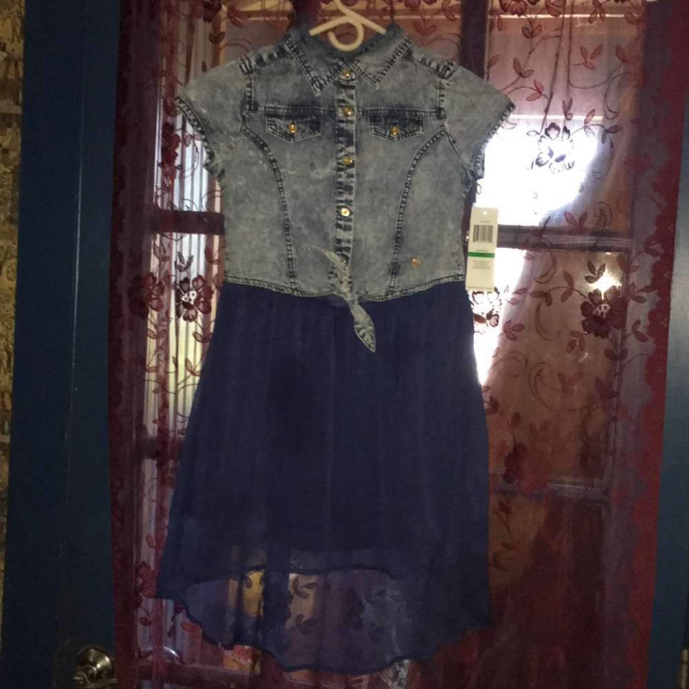 NEW DENIM GUESS DRESS